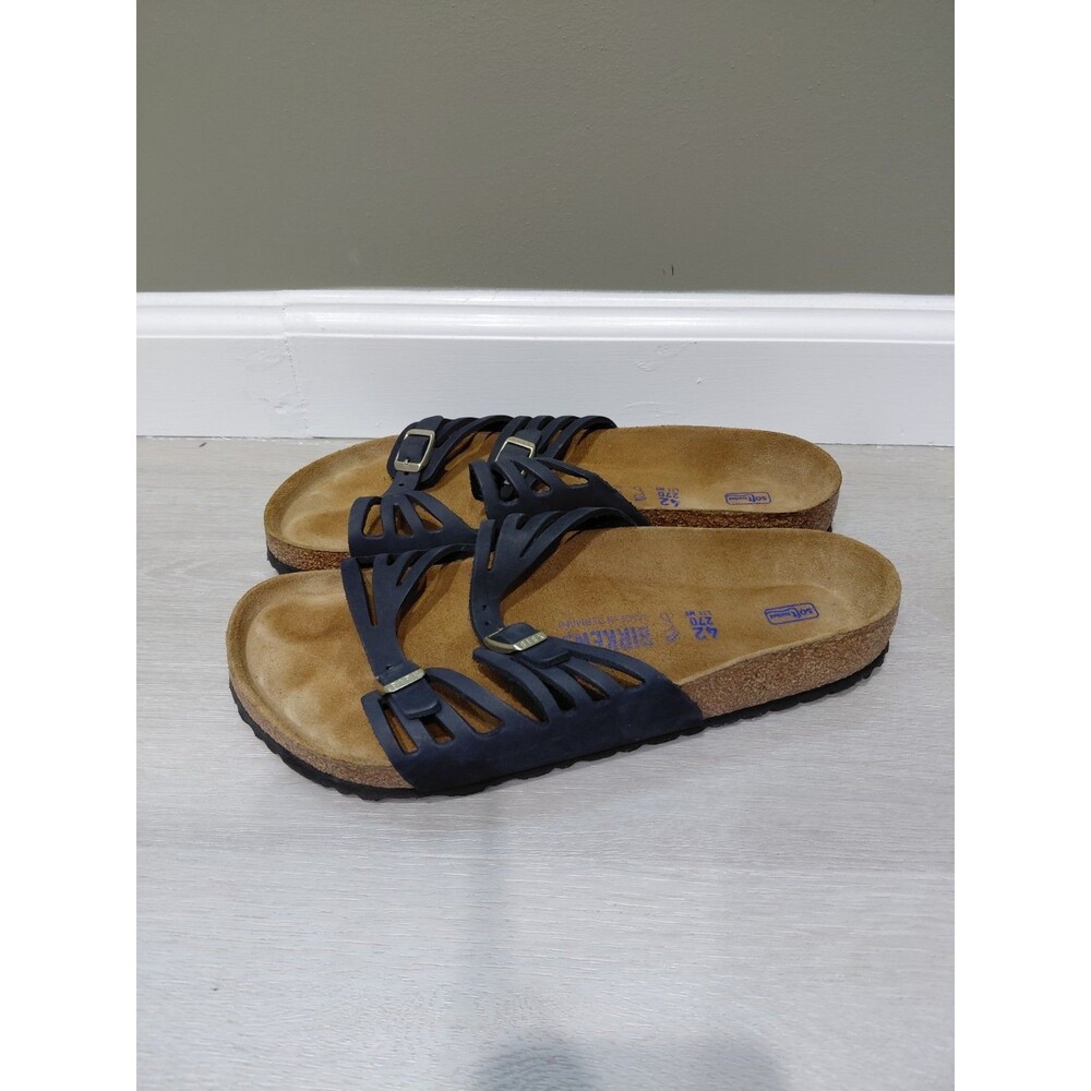 Birkenstock Granada Soft Footbed Sandal 42EU 11US Navy Blue